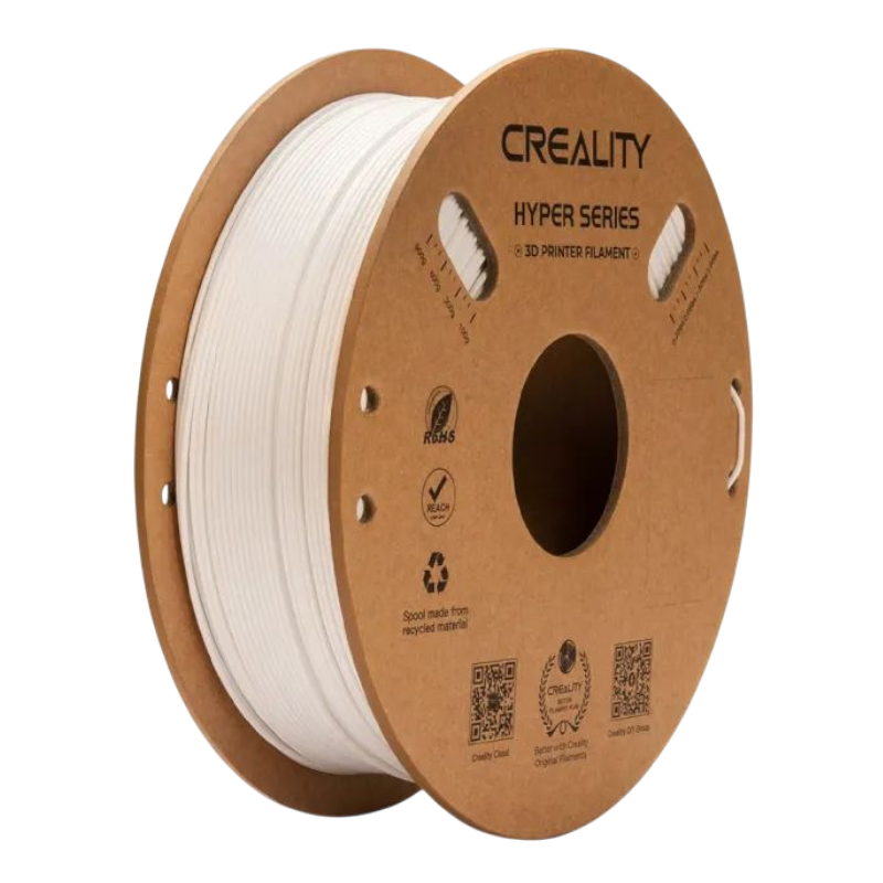 Філамент (пластик) для 3D принтера CREALITY Hyper PETG 1кг, 1.75мм, білий (3301030040)